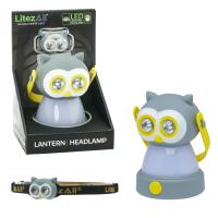 Owl Themed Headlamp and Lantern Combo